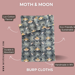 Moth and Moon, Burp Cloth