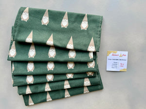Christmas Gnome Burp Cloths
