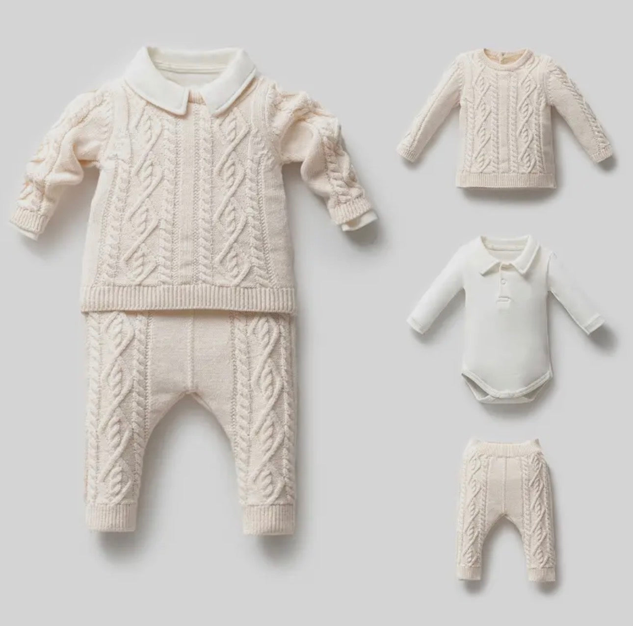 The Henry Heirloom Knit- Coming Home Set