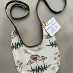 Christmas Mushrooms Baby Bib
