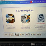 Sewing Starter Bundle-Machine, Tools, Projects + Guided Lessons