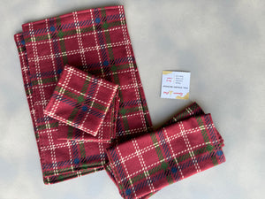 Christmas Tree Burp Cloths