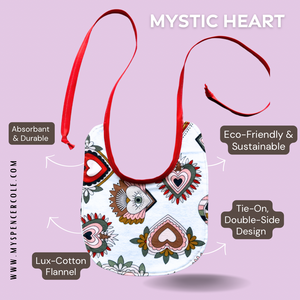 Mystic Eye & Heart Bib